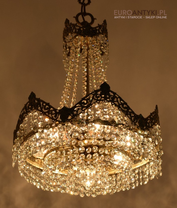 kryształowy żyrandol kryształowy żyrandol